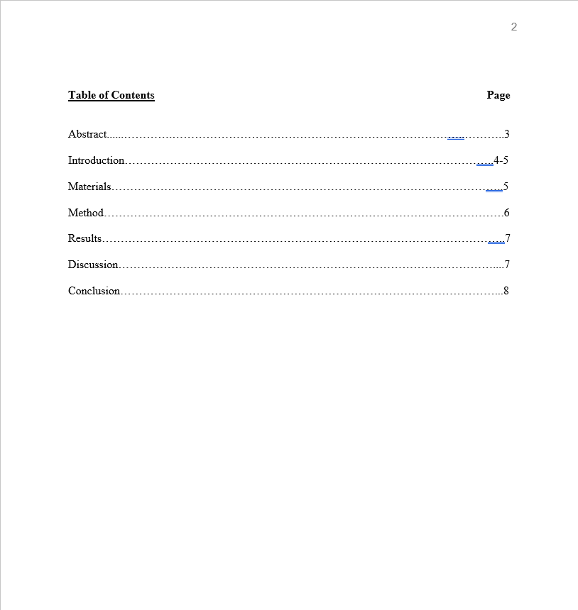 Lab Report – Writing For Engineering Portfolio